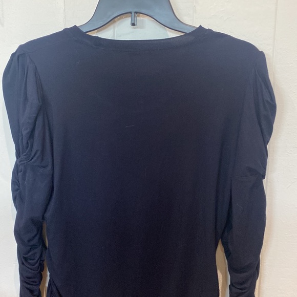 Tahari Tops - Tahari puffed rusched sleeve T Shirt Size Medium